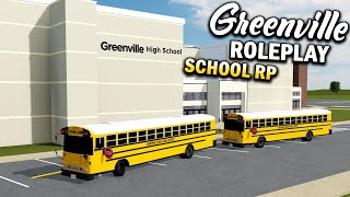 SCHOOL ROLEPLAY  ROBLOX  Greenville Roleplay [upl. by Marasco177]