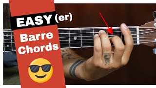 3 Secrets to EASY Barre Chords [upl. by Chloris]