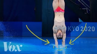 How Olympic divers make the perfect tiny splash [upl. by Carlson]