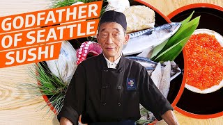 How Master Sushi Chef Kashiba Brought Sushi to Seattle — Omakase [upl. by Ardnasirk507]