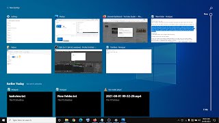 How To Remove And Disable Task View On Windows 10Disable the Swipe Feature For Task View [upl. by Alius423]