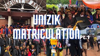 UNIZIK matriculation vlog pt1 [upl. by Avla]