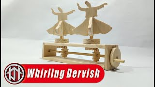 Whirling dervish  DIY wooden toys [upl. by Meeharbi]