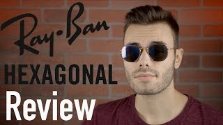 RayBan Hexagonal Flat Lens Review [upl. by Euell194]