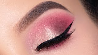 Rose Golden Eye Makeup Tutorial using Affordable Makeup [upl. by Hiltner412]