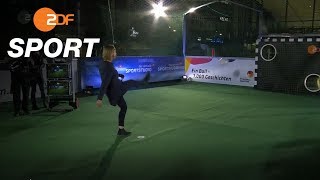 Sensationell Inka Grings trifft fünfmal an der Torwand  das aktuelle sportstudio  ZDF [upl. by Nirrok]