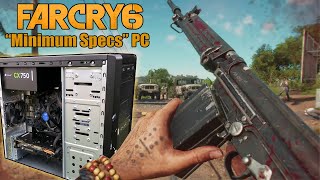 The Far Cry 6 quotMinimum System Requirementsquot Gaming PC [upl. by Yar236]