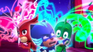 PJ Power UpMystery Mountain  PJ Masks Official [upl. by Rialb]