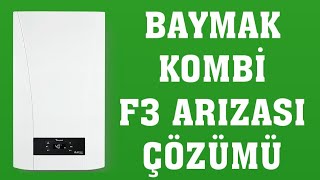 Baymak Kombi F3 Arızası Nasıl Giderilir [upl. by Lyssa511]