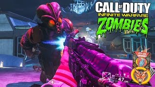 DÉCOUVERTE DE LA MAP ZOMBIE IN SPACELAND Infinite Warfare Zombie [upl. by Nattirb45]