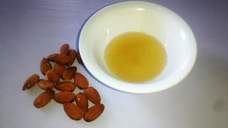 How to make Almond oil at home for skin and hair [upl. by Lamak]