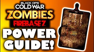 Firebase Z How to Turn on Power Tutorial Power Switch Location Black Ops Cold War Zombies Power [upl. by Formenti]