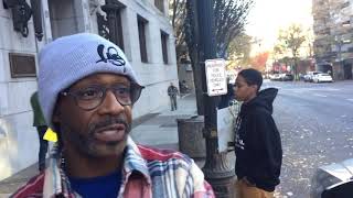 Comedian Katt Williams Getting to the courthouse with his Emmy [upl. by Sulakcin95]