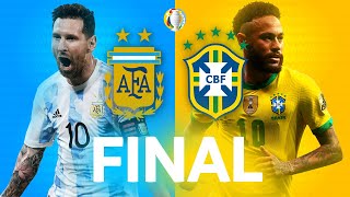 Argentina vs Brazil Copa America Final 2021  MATCH PREVIEW [upl. by Kean]