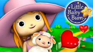 Mary Had A Little Lamb  Nursery Rhymes for Babies by LittleBabyBum  ABCs and 123s [upl. by Novit]