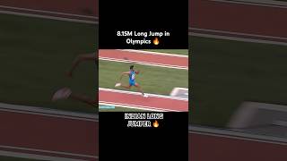 815M Long Jump in olympics 🔥 Shri Shankar Murali 😱 jump longjump trackandfield shorts jumper [upl. by Ahselyt40]