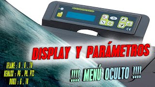 Parámetros y MENÚ OCULTO estufa de PELLETS  DISPLAY IFLAME  DISPLAY NEMAXX  DISPLAY DOKII [upl. by Tseng]