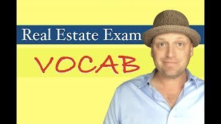 Vocabulary Terms from the Real Estate Exam  PrepAgent [upl. by Jordanna824]