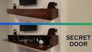 DIY Fireplace Remodel Pt 3 Custom Mantle Build [upl. by Dnomsed]