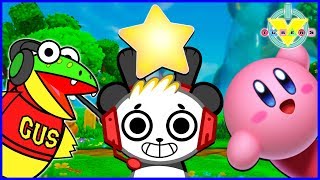 VTubers Combo Panda Vs Gus TREE BOSS Lets Play Kirby Star Allies [upl. by Cyndia]