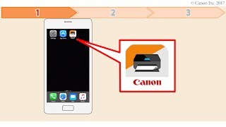 Enabling printing from a smartphone iOS  12 TS5100 series [upl. by Dov658]