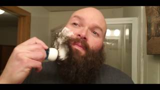 Shaving Off My 6 Month Old Beard With A Safety Razor [upl. by Healy609]