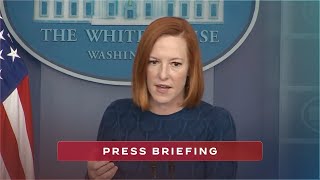 011022 Press Briefing by Press Secretary Jen Psaki [upl. by Ellehcem]