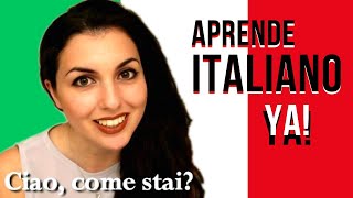 COMO APRENDER A HABLAR ITALIANO  aprender italiano rapidamente  LECCIÒN N2 [upl. by Aibun459]