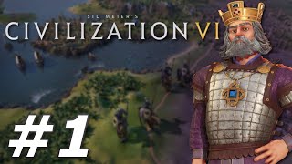 Civilization 6 Deity Byzantium  A Solid Start Part 1 [upl. by Eecyak573]