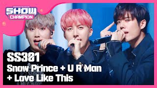 SHOWCHAMPION 더블에스301SS301  Snow PrinceU R ManLove Like This l EP190 [upl. by Peers]