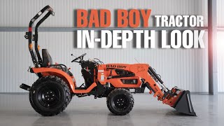 TRACTOR REVIEW  BAD BOY 2024H 24hp Subcompact Tractor [upl. by Ycats]