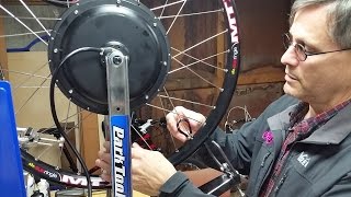 How to Build an Ebike Wheel  an indepth tutorial [upl. by Keryt637]