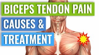 Biceps Tendonitis Treatment and Exercises Explained [upl. by Pappas]