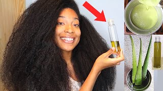 How To Properly Make Aloe vera Oil For Extreme Hair Growth [upl. by Sidnala134]