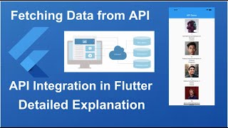 API Integration in flutter  Fetching data from API  Flutter Tutorial [upl. by Savadove]