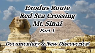 Part 1 Moses Exodus Route Red Sea Crossing Mt Sinai 10 Commandments Israel Midian Arabia [upl. by Wolfort]