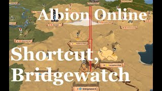 Albion Online  Caerleon to Bridgewatch fast almost safely [upl. by Lemuel797]