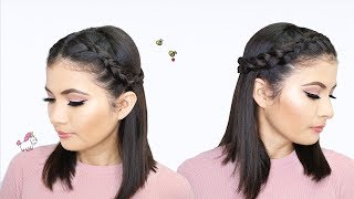 Peinados Fáciles y Rapidos Para Cabello Corto 🦄 Bessy Dressy [upl. by Eibber]