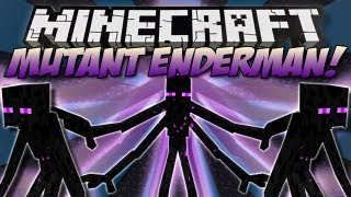 Minecraft  MUTANT ENDERMAN Mutant Creatures  Mod Showcase 15 [upl. by Ailene]