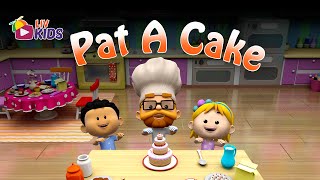 Pat A Cake with Lyrics  LIV Kids Nursery Rhymes and Songs  HD [upl. by Agneta]