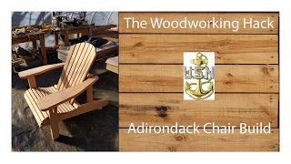 Adirondack Chair Buildplans from RocklerIt came out great [upl. by Aubigny666]