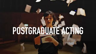 Postgraduate Acting at BCU [upl. by Klecka]