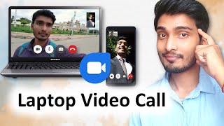 laptop se video calling kaise kare  How to video call from laptop [upl. by Hoseia]