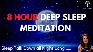 8 HOUR Deep Sleep Hypnosis with Subliminal Sleep Affirmations Female Voice Guided Sleep Meditation [upl. by Anirroc185]