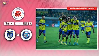 ISL 202223 M65 Highlights Kerala Blasters Vs Jamshedpur FC [upl. by Bocaj]