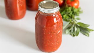 How to Can Spaghetti Sauce [upl. by Analli800]