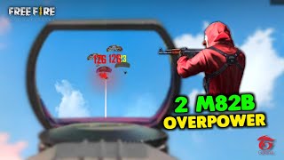 Unbelievable 2 M82B OverPower Ajjubhai and Amitbhai Gameplay  Garena Free Fire [upl. by Fern]