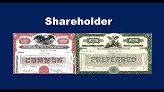 What is a Shareholder [upl. by Hemminger]