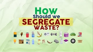 How should we segregate our waste according to RA 9003 [upl. by Topper]