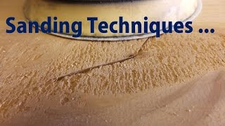 Sanding Techniques  Beginners 13  woodworkweb [upl. by Hemingway]